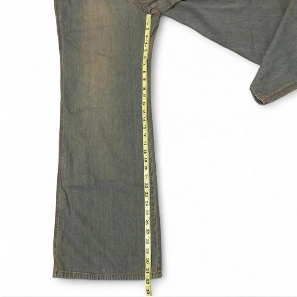Vintage Y2K J. Crew Wide Leg Denim Jeans Women’s 14 Grunge Indie Baggy Loose